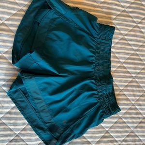 Athleta mesh run shorts
